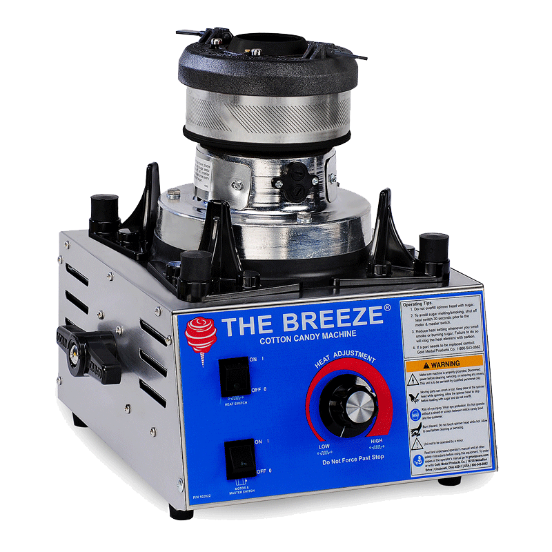 The Breeze® Cotton Candy Machine with EZ Kleen Head