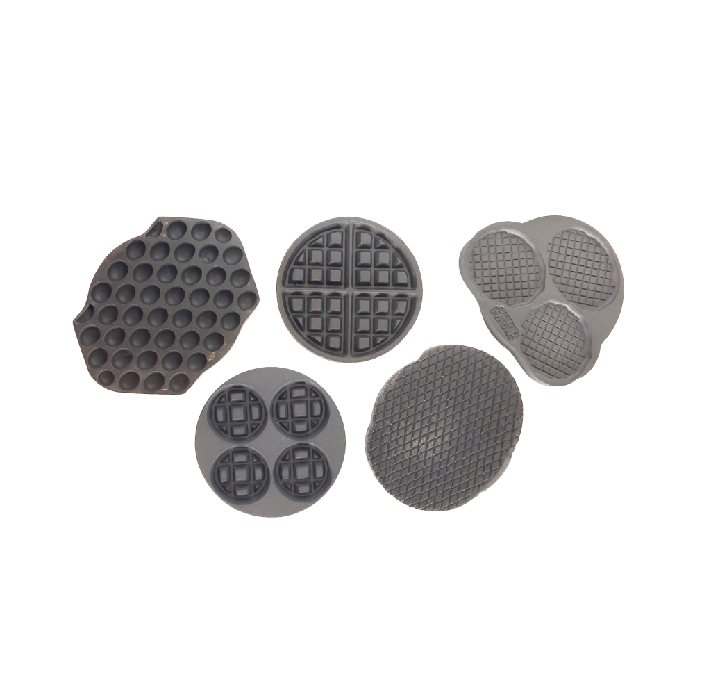 Interchangeable Plates for Heartland Bulldog Waffle Makers